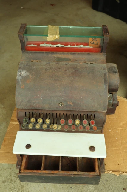 Antique Vintage NCR National Cash Register 1920s