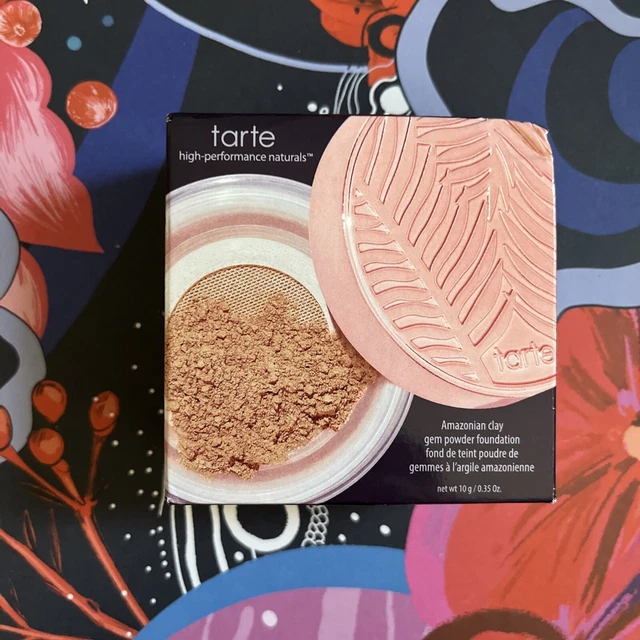 Base en polvo gema de arcilla amazónica TARTE 22B beige claro tamaño completo .35 oz nueva en caja