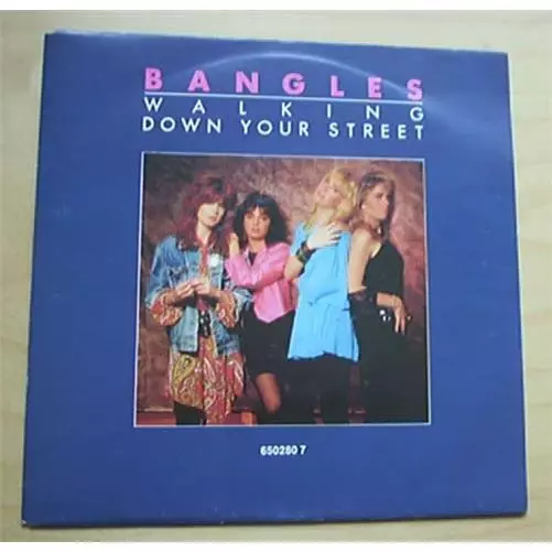 Bangles Walking Down Your Street 7" P/S Dutch