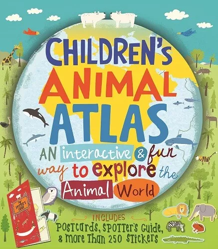 Children's Animal Atlas... By Taylor, Barbara, Hardcover,Very Good