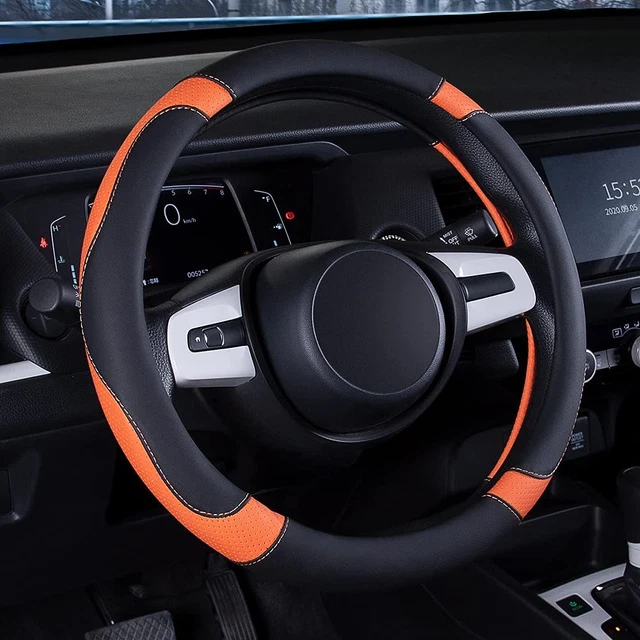 Steering Wheel Cover for Car Truck SUV and More Universal 15 Inch, Anti-Slip