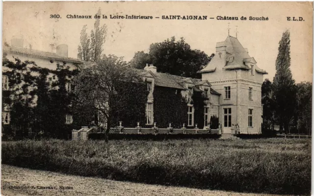 CPA AK Chateaux de la Loire-Inferieure - St-AIGNAN - Chateau de Stouche (588137)