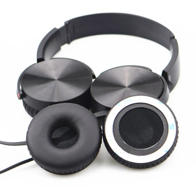 Replacement Pads 1 Pair Ear Pads Cover for Sony MDR-XB450 XB550 XB650  Headphone