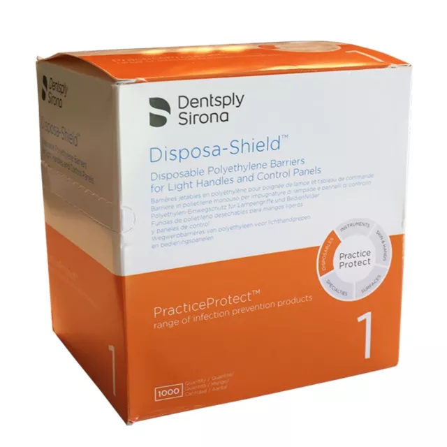 Dentsply Sirona Disposa-Shield No.1 Barrier Polyethene Roll 1000 Pieces Dental