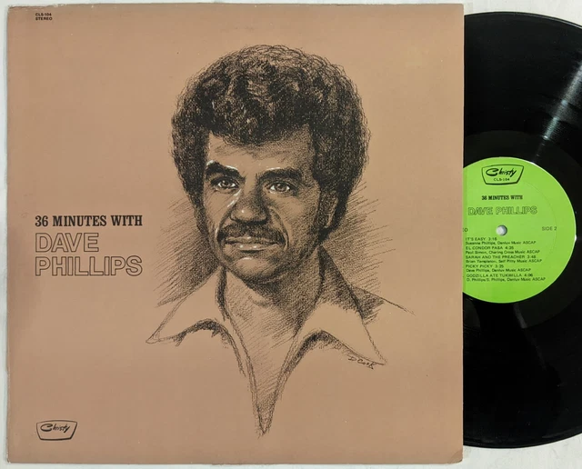Dave Phillips 36 MINUTES WITH private press lp 70s NW pop GODZILLA ATE TUKWILLA Dave Phillips 36 MINUTES WITH private press lp 70s NW pop GODZILLA ATE TUKWILLA