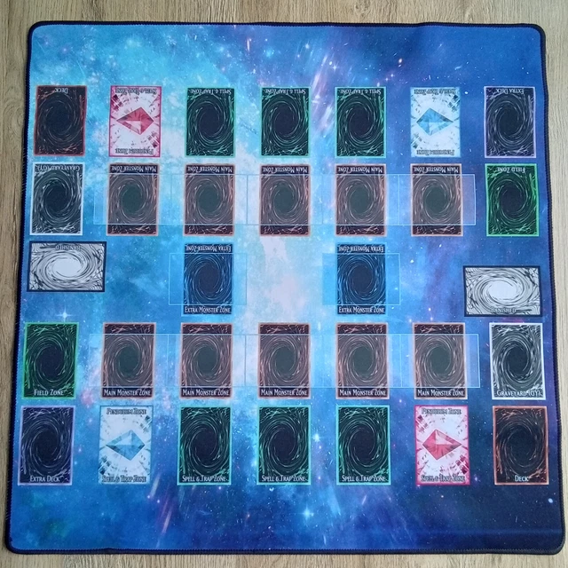 YUGIOH SPIELMATTE PLAYMAT TCG 2 Spieler Blau 3 EUR 25,00 PicClick DE