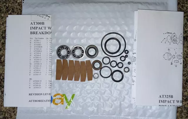 Blue Point At300 Or At325 3/8" Dr Tune Up Kit (1) Fits All At300 & At325 Models