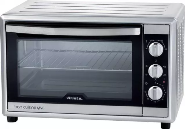 Ariete Forno Fornetto elettrico Ventilato 45Lt Girarrosto Bon Cuisine 450 986