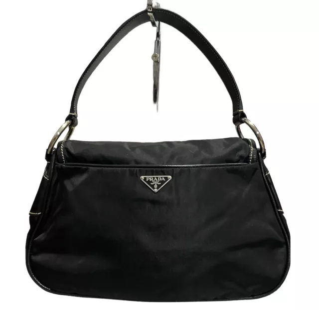 AUTHENTIC BLACK PRADA Shoulder Bag / handbag milano dal 1913 £444.00 -  PicClick UK