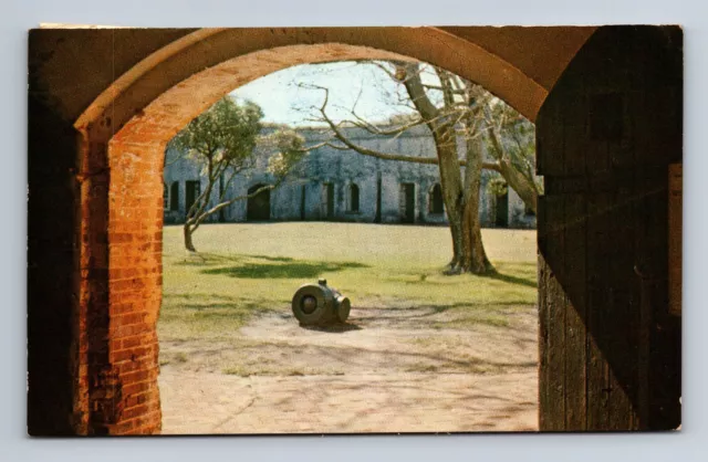 Fort Macon State Park North Carolina Postcard c1959