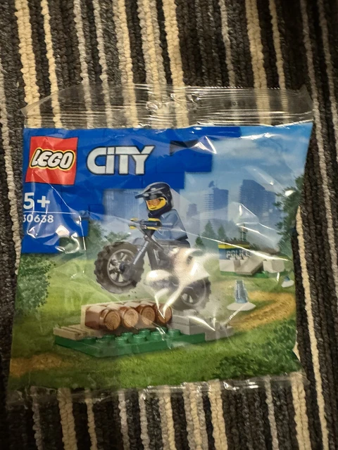 Lego City 30638 Police Bicycle Training Polybag - Brand New & Sealed