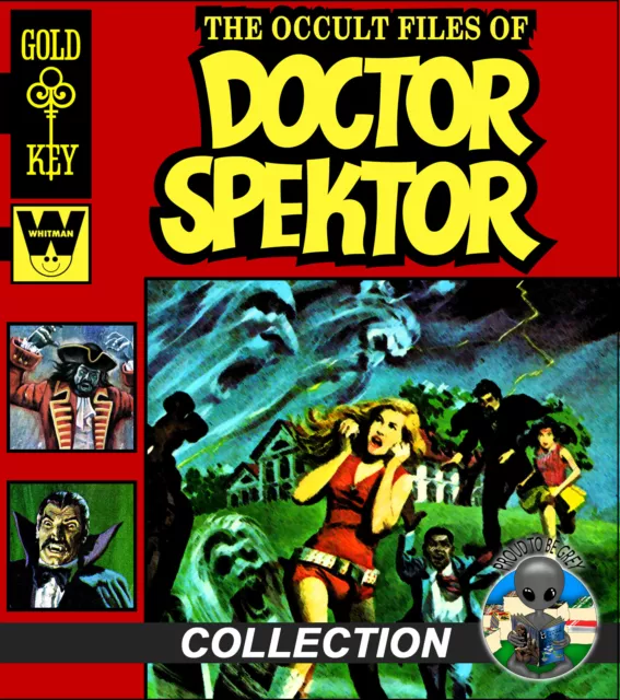 The Occult Files of Dr. Spektor Comics Collection DVD Rom