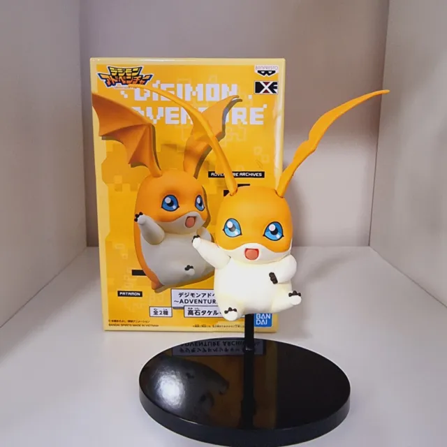 Patamon Digimon Figure Statue Pvc Banpresto 16 Cm Box Open