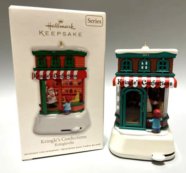 Hallmark 2011 Kringle's Confections Kringleville Keepsake Christmas Ornament