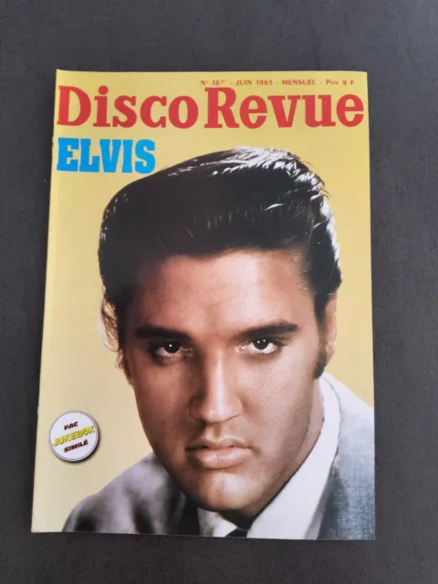 Disco Revue Juin 1963 Elvis Presley