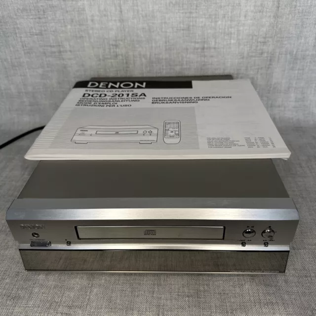 Denon Dcd-201Sa Cd Player Compact Disc System Hifi Spare & Repair