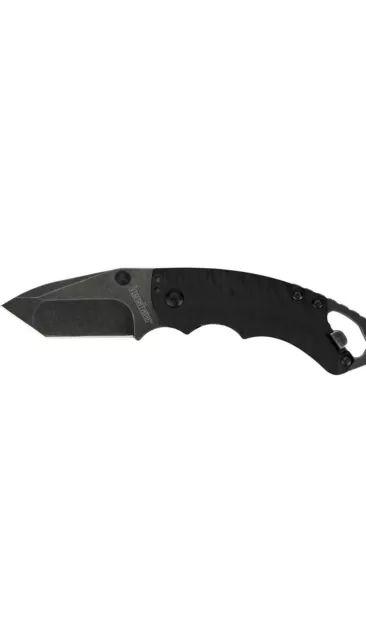 Kershaw Black Shuffle II Opener Camping Folding Pocket Knife - 8750TBLKBW