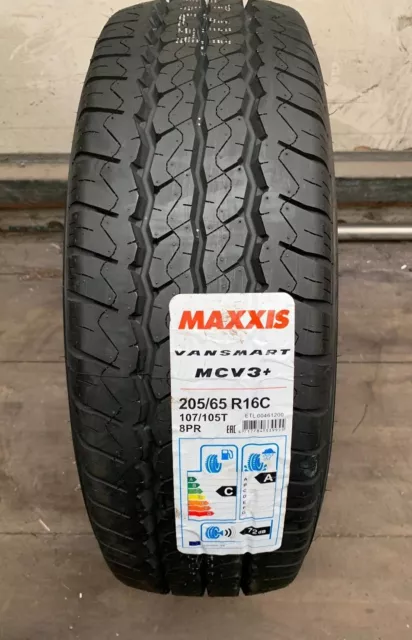 1 x 205/65 R16C Maxxis Vansmart MCV3+ 107/105T 8PR 205 65 16 - ONE TYRE