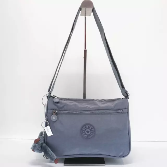 KIPLING CALLIE CROSSBODY Bag Shoulder Purse HB6490 Polyamide Perri Blue ...