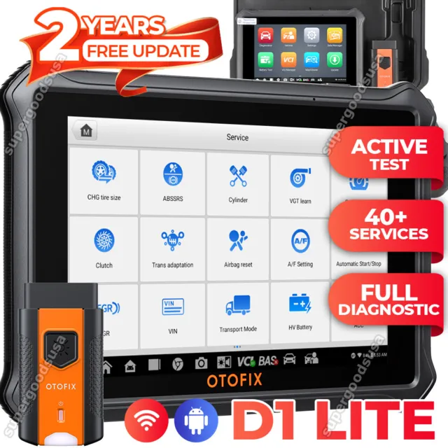 OTOFIX D1 Lite OBD2 Scanner Wireless Diagnostic Tool Full System Bidirectional