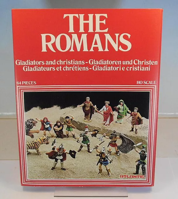 Atlantic H0 1/87 The Romans Gladiatoren und Christen in OVP #1035