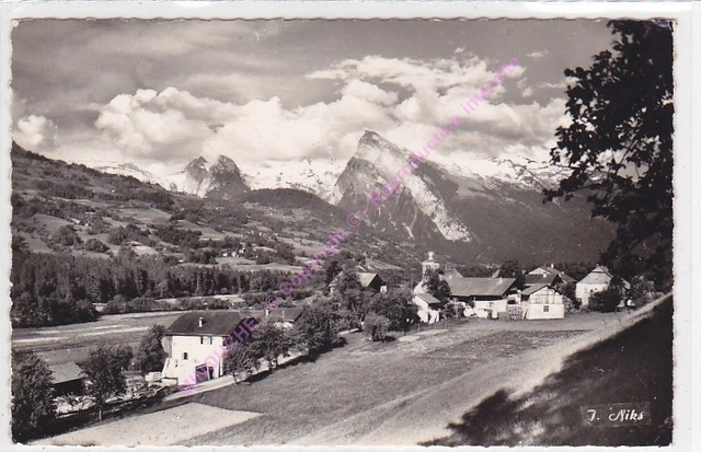 CPSM 74440 MORILLON General View Mont Buet le Criou Edt NIKS