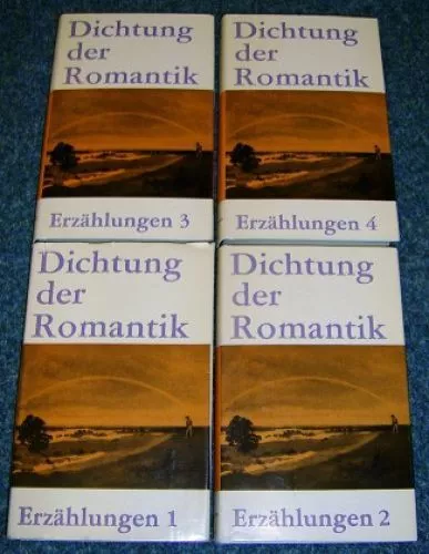 Dichtung der Romantik. Band 1-4 , (4 Bände) Balser, Karl und Reinhard Buchwald: