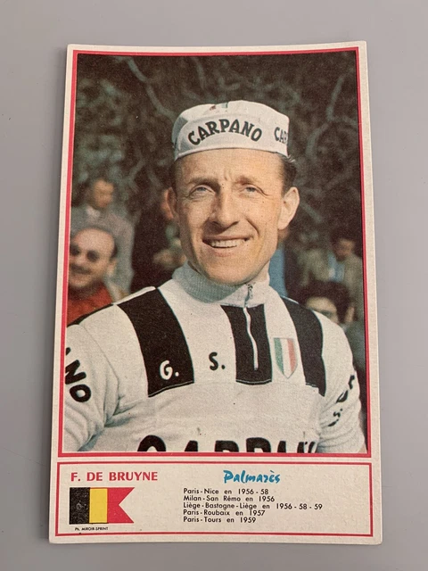 ANCIENNE CARTE PHOTO CYCLISME vélo werner weber équipe cynar dédicacé EUR 3,00 - FR