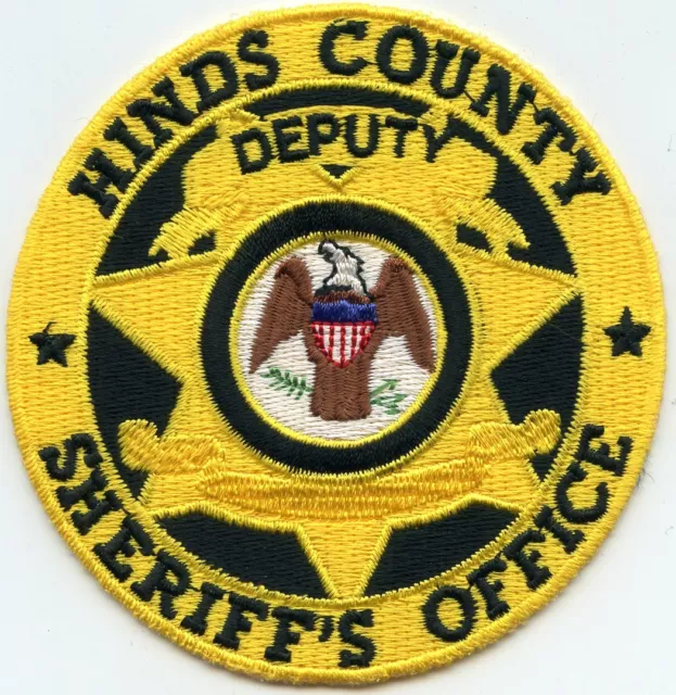 HINDS COUNTY MISSISSIPPI MS round DEPUTY SHERIFF POLICE PATCH