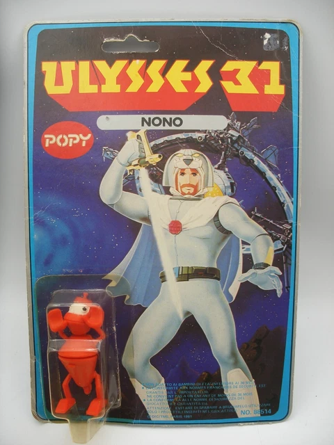 POPY ULYSSE 31 ULYSSES figurine articulée Robot NONO Platique en