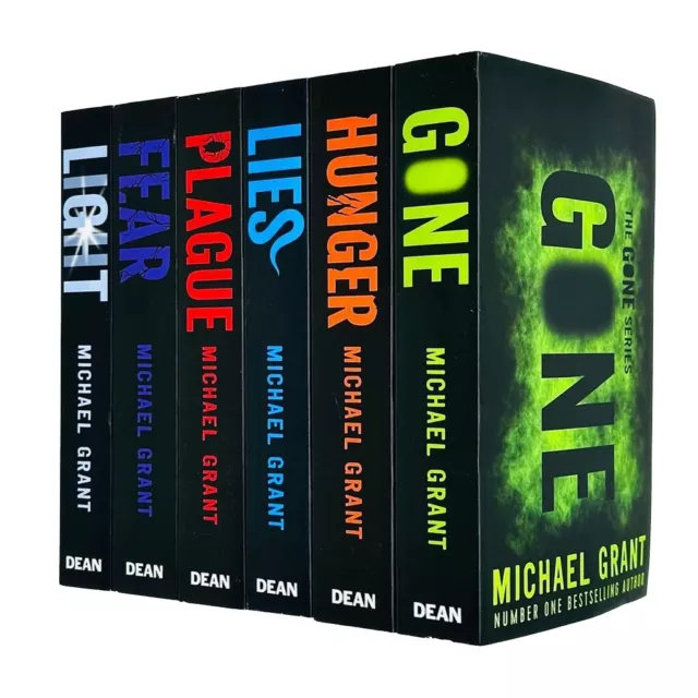 Gone Series 6 Books Collection Set by Michael Grant Gone, Hunger, Lies, Pla