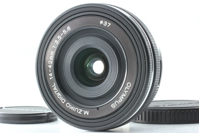 [Near MINT] Olympus M.Zuiko Digital ED 14-42mm f3.5-5.6 EZ Lens Black From JAPAN