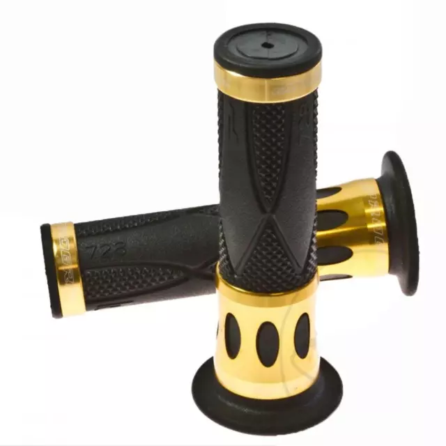 Progrip Lenkergriffe Alu Gold für Honda CBR 600 F CBR 600 RR CBF 1000