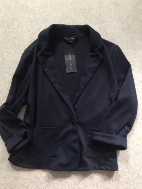 Older Girls/Ladies Navy Blue New Look Jacket Size 10 BNWT