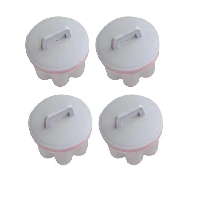 4 pz supporto per uova in tasca tazza vapore per uova bollitore per uova vaporizzatore per uova