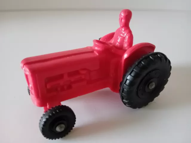 TOMTE LAERDAL 1/43ème TRACTEUR FORDSON VYNIL ROUGE