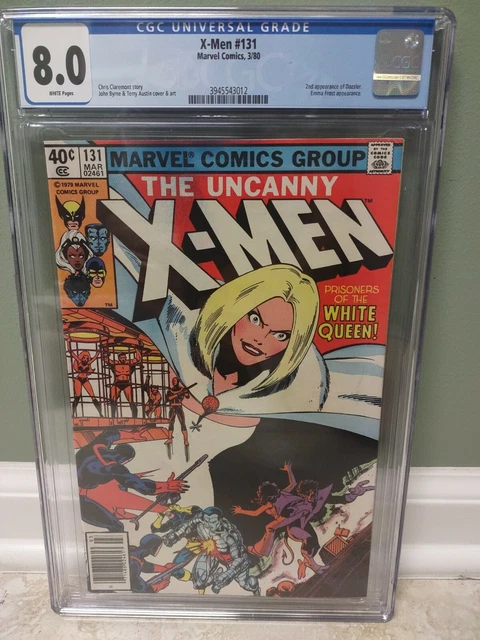 X-Men #131 1st Emma Frost Cover 2nd Dazzler Marvel 1980 CGC 8.0 White Pages
