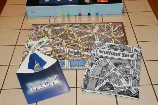 SCOTLAND YARD Où se cache Mister X ? Scotland Yard enquête Ravensburger 1992-96 3