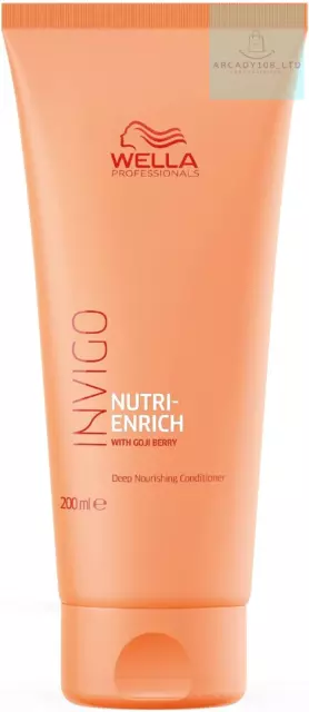 Wella Professionals Invigo Nutri-Enrich Professional Haircare, Repair Dry Hair,