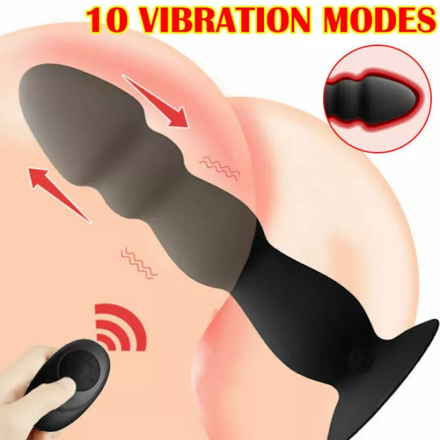 Remote-Prostate-Anal-Male-Plug-Massager-P-spot-Stimulator-Dildo-Toys-for-Men 3