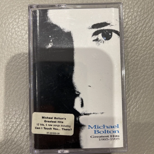 MICHAEL BOLTON Greatest Hits 1985 1995 Used Cassette Columbia Michael bolton greatest hits 1985 1995 used cassette columbia