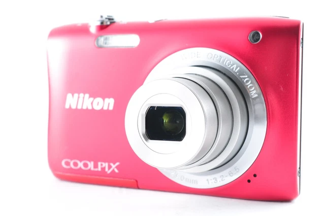 NIKON COOLPIX S2900 Rojo * Para piezas o reparación Z2697 EUR 46