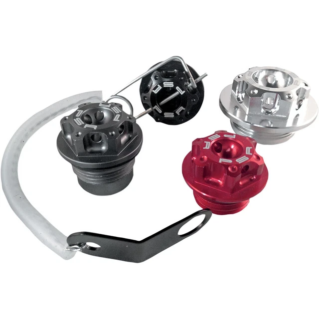 PSR Oil Filler Cap Kit Red For Triumph Speed Triple 955 I.E. 2000-2004