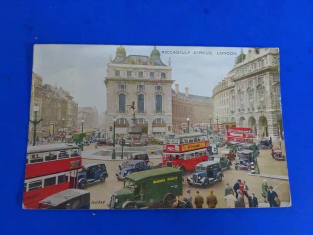 Piccadilly Circus, London, 1950/1960s Era