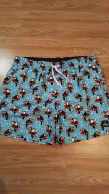 Hot Tuna - Mens Swim Shorts - Tropical - XXL - BNWT