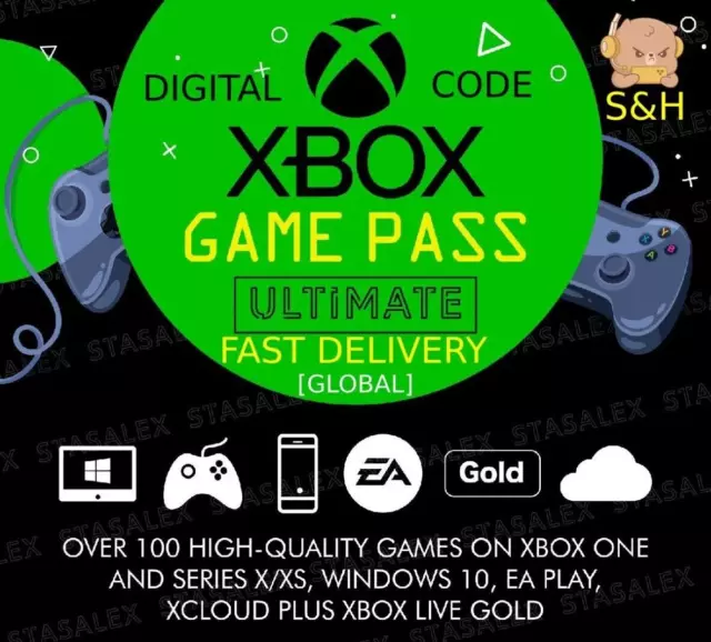 XBOX Game Pass Ultimate + XBOX LIVE GOLD – 1 Monat - Digitaler Code - GLOBAL🎮
