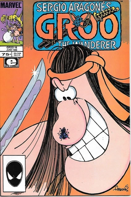 Groo the Wanderer Comic Book #16 Marvel Comics 1986 VERY HIGH GRADE UNREAD NEW
