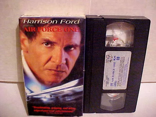 AIR FORCE ONE (VHS, 1998) Harrison Ford G1 $10.00 - PicClick