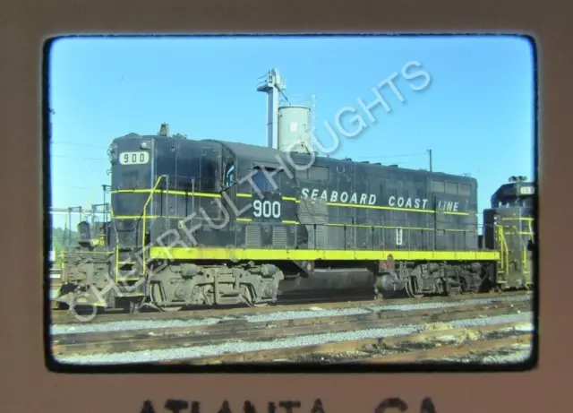 Original  '76 Kodachrome Slide SCL Seaboard Coast Line 900 GP7 Atlanta     38P39