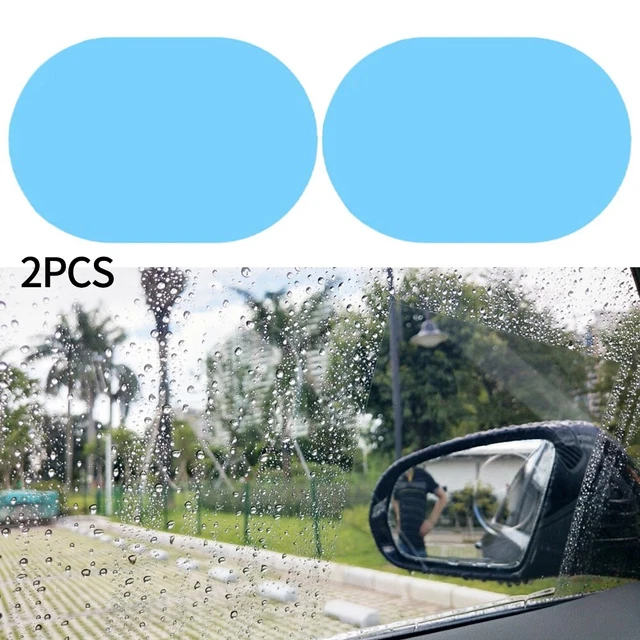 2 pièces film de protection anti-brouillard voiture anti-pluie rétroviseur acc
